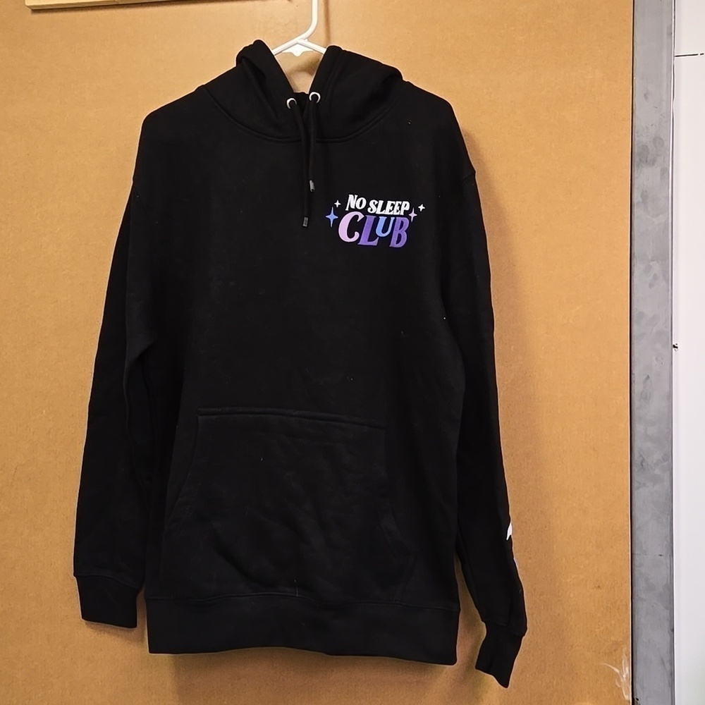 Colleen Ballinger Size M Black No Sleep Club Hoodie